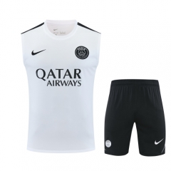 2026/27 Paris SG White Thailand Soccer Training Vest Suit-418