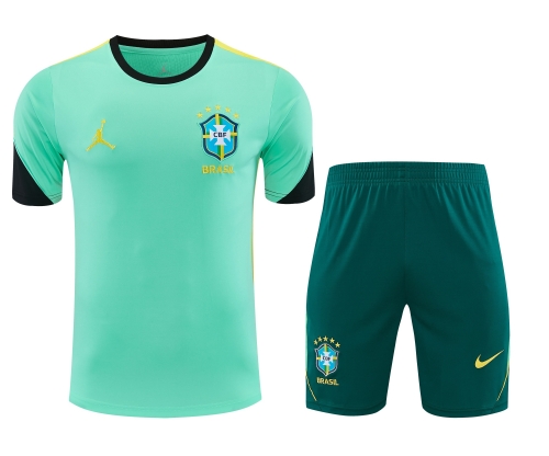 2026/27 Brazil Green Thailand Soccer Training Jerseys Uniform-418