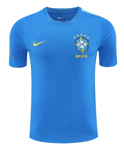 2026/27 Brazil Blue Thailand Soccer Training Jerseys-418