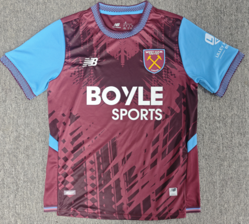 2026/27 West Ham United Home Red Thailand Soccer Jersey AAA-312/40/BL