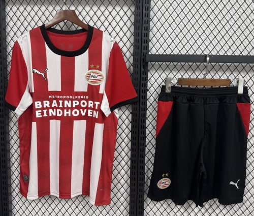 2026/27 PSV Eindhoven Home Red & White Soccer Uniform-530