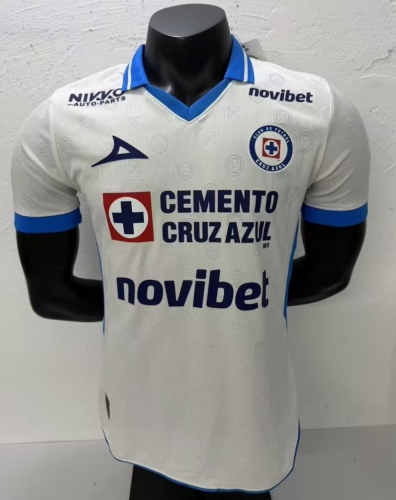 Player Version 2026/27 Cruz Azul Away White Thailand Soccer Jersey AAA-908/308