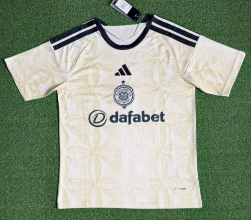 2026/27 Celtic 2nd Away Yellow Thailand Soccer Jersey AAA-BL/312/320