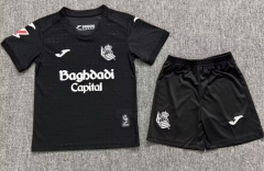 Kids 2026/27 Real Sociedad Away Black Kids/Youth Soccer Uniform-JY/208