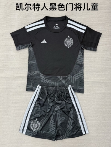 2026/27 Celtic Goalkeeper Black & Gray Soccer Uniform-208