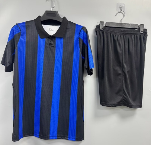 Customize 2026/27 Inter Milan Home Blue & Black Soccer Uniform-DN