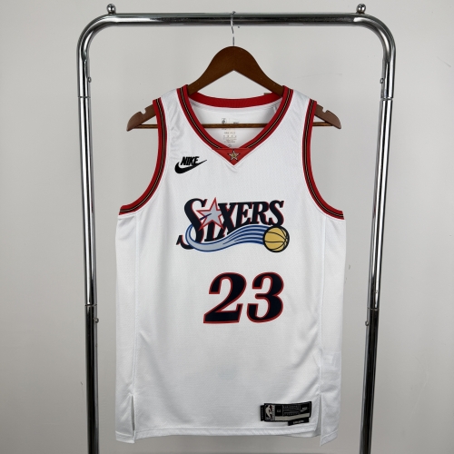 2026 Season Retro NBA Philadelphia 76ers White #23 Jersey-311