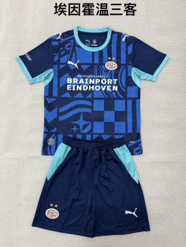 2026/27 PSV Eindhoven 3nd Away Royal Blue Soccer Uniform-208