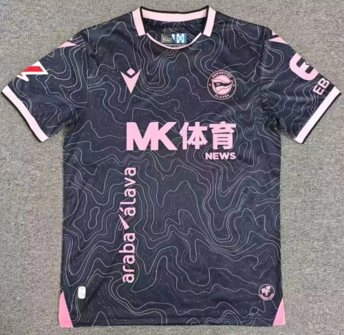 2026/27 Deportivo Alavés Away Black Thailand Soccer Jersey AAA-1040