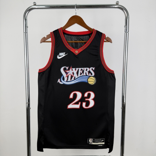 2026 Season Retro NBA Philadelphia 76ers Black #23 Jersey-311