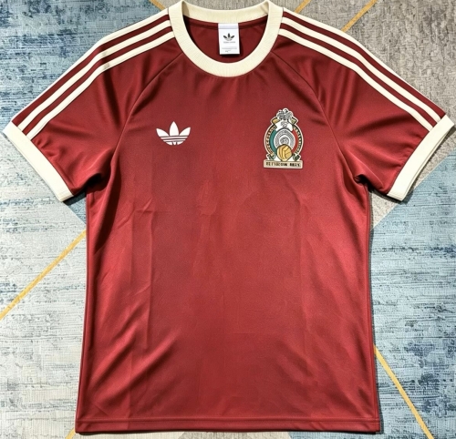 2026/27 Retro Mexico Red Thailand Soccer Jerseys AAA-410