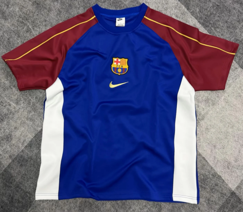 2026/27 Barcelona Blue Thickened Casual T-Shirts-47