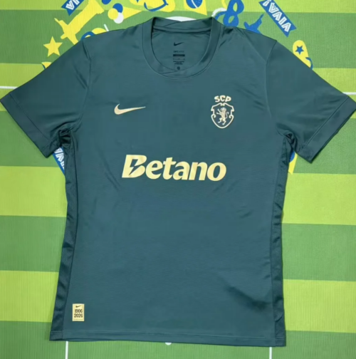 120th Version 2026/27 Sporting Lisbon Green Thailand Soccer Jersey AAA-522