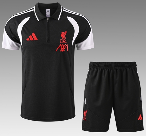 2026/27 Liverpool Black Shorts-Sleeve Thailand Soccer Uniform-418