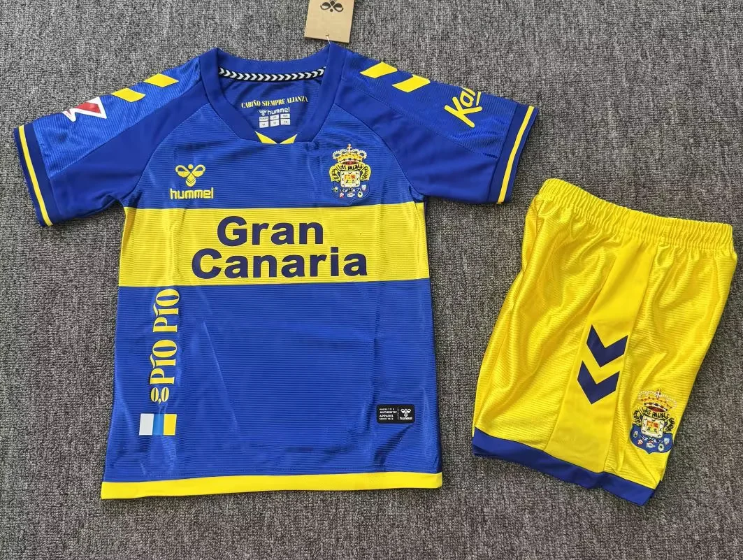 Kids 2026/27 UD Las Palmas Away Blue Kids/Youth Soccer Uniform-JY