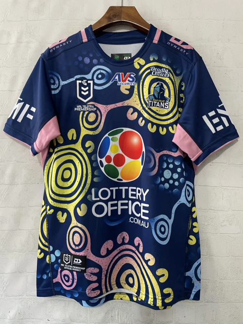 2026 Titans Blue Thailand Rugby Shirts-805