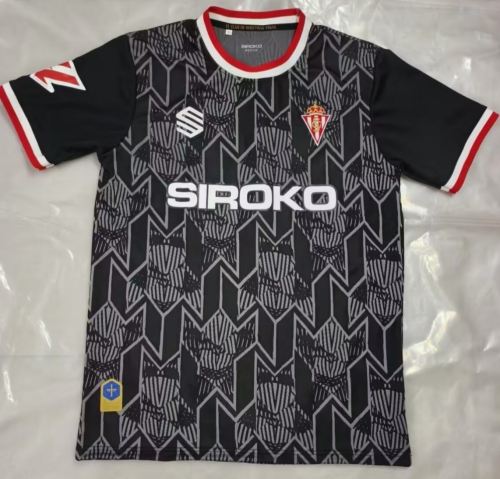 2026/27 Sporting de Gijón Goalkeeper Gray Thailand Soccer Jersey AAA-66