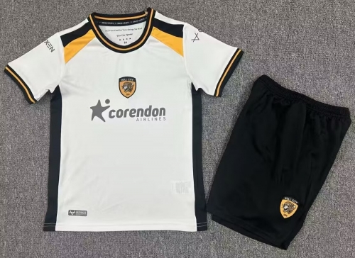 Kids 2026/27 Hull City Away White Kids/Youth Soccer Uniform-1040