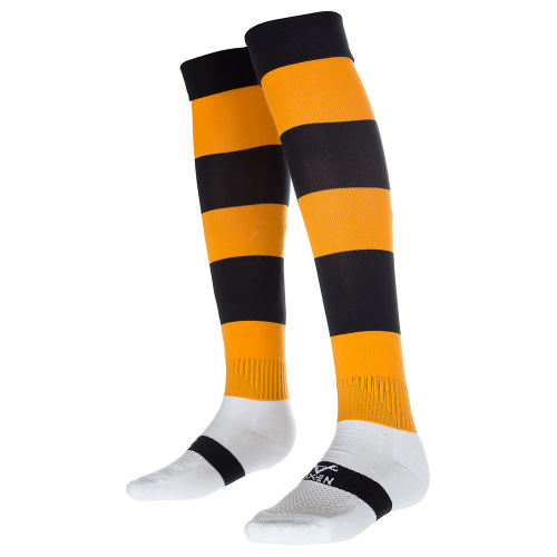 Kids/Youth 2026/27 Hull City Home Black & Orange Thailand Soccer Socks
