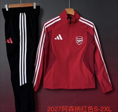 2026/27 Arsenal Home Red Soccer Windbreaker Uniform-709
