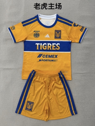 2026/27 Tigres UANL Home Yellow Soccer Uniform-208