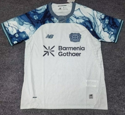 2026/27 Bayer 04 Leverkusen Away Blue & White Thailand Soccer Jersey AAA-312