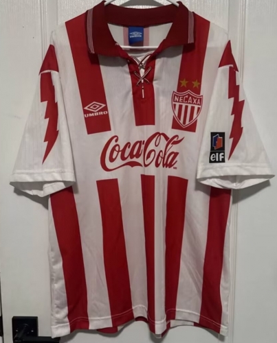 2 Star 95/96 Retro Version Club Necaxa Home Red & White Thailand Soccer Jersey AAA-1041