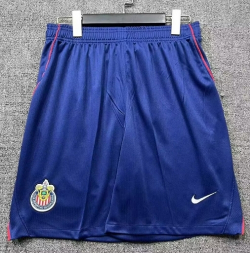 2026/27 Deportivo Guadalajara Home Royal Blue Thailand Soccer Shorts-315