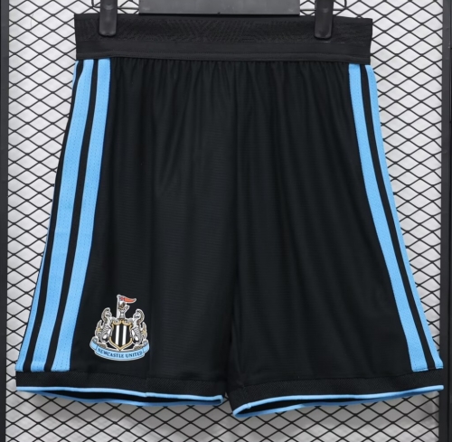 Player Version 2026/27 Newcastle United Home Black Thailand Soccer Shorts-888