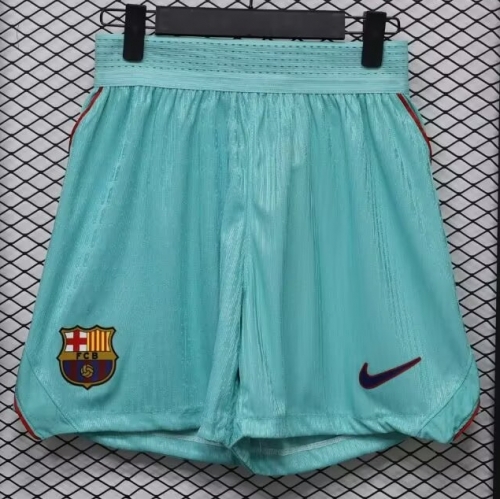 Player Version 2026/27 Barcelona 2nd Away Green Thailand Soccer Shorts-XY