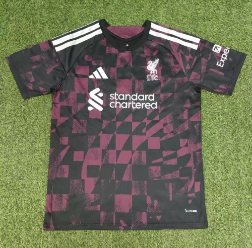 2026/27 Liverpool 2nd Away Black & Red Thailand Soccer Jersey AAA-809/23