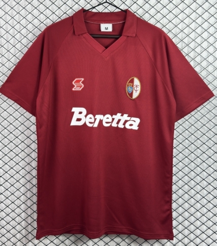 92/93 Retro Version Torino FC Home Red Thailand Soccer Jersey AAA-503