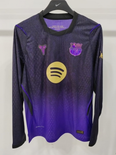 Player Version 2026/27 Barcelona Away Black & Purple Thailand LS Soccer Jeesey AAA-DQ