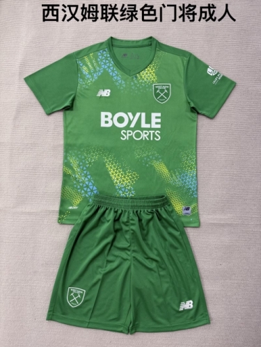 2026/27 West Ham United Goalkeeper Green Soccer Uniform-208