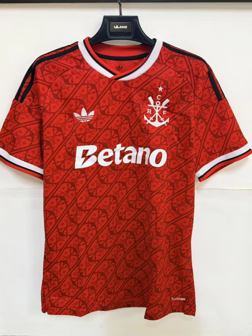 2026/27 CR Flamengo 2nd Away Red Thailand Soccer Jersey AAA-1116