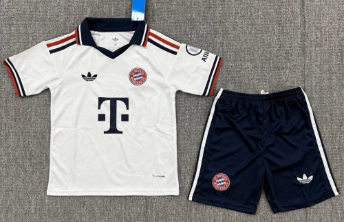 Kids 2026/27 Bayern München Away White Youth/Kids Soccer Uniform-BL/123/530