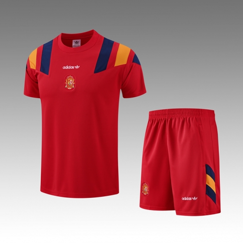 2026/27 Spain Red Thailand Soccer Training Jerseys Uniform-418