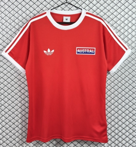 1980 Retro Version Argentina Home Red Thailand Soccer Jersey AAA-503