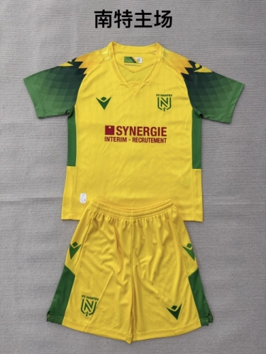 2026/27 FC Nantes Home Yellow Soccer Uniform-208