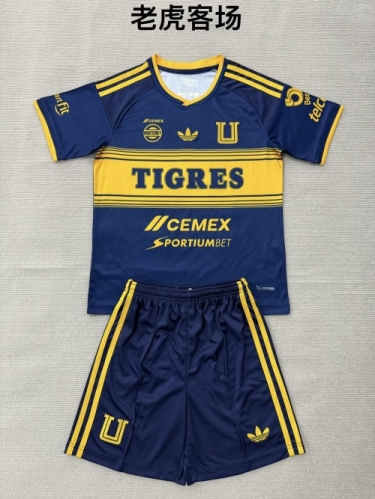 2026/27 Tigres UANL Away Royal Blue Soccer Uniform-208