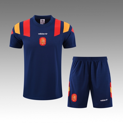 2026/27 Spain Royal Blue Thailand Soccer Training Jerseys Uniform-418