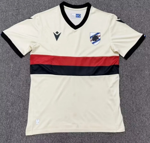 Special Version 2026/27 UC Sampdoria Light Yellow Thailand Soccer Jersey-1040