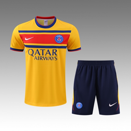 2026/27 Paris SG Yellow Thailand Training Soccer Uniform-418