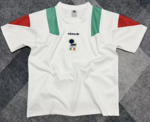 2026/27 Italy White Thickened Casual T-Shirts-47