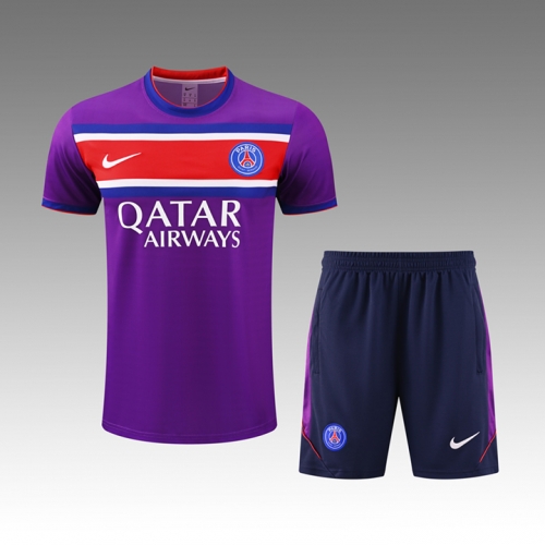 2026/27 Paris SG Purple Thailand Training Soccer Uniform-418