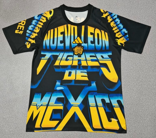 2026/27 Tigre UANL Yellow & Black Thailand Soccer Pre-match Jerseys-07/46