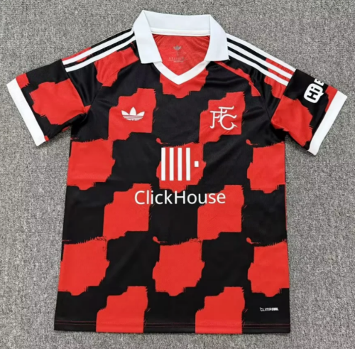 2026/27 Fulham FC Away Black & Red Thailand Soccer Jersey AAA-1040