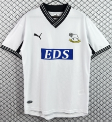 99/01 Retro Version Derby County FC Home White Thailand Soccer Jersey AAA-503