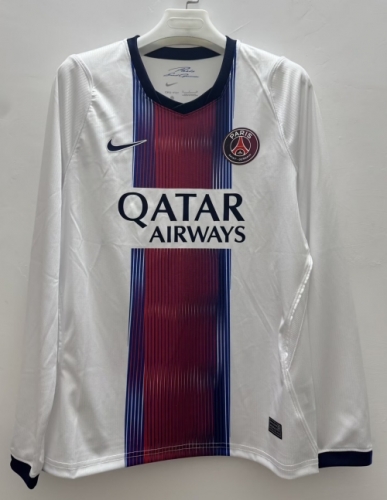 2026/27 Paris SG Away White LS Thailand Soccer Uniform Jersey AAA-410