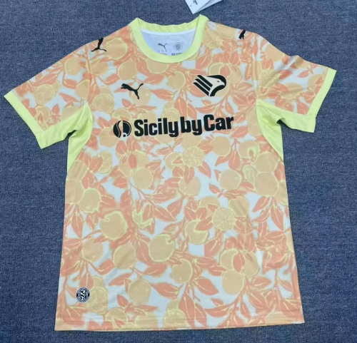 2026/27 Palermo FC Away Pink & Yellow Thailand Soccer Jersey AAA-47